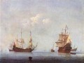 Paisaje marino marino Willem van de Velde el Joven barco paisaje marino